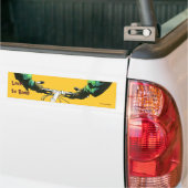Live naar Ride (groen) Bumpersticker (Op Truck)