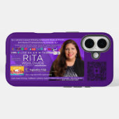 Live On Air with Rita Phone Case for iPhone 16 (Achterkant (horizontaal))