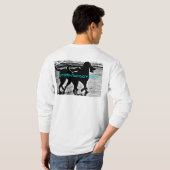 live-poststijl t-shirt (Achterkant volledig)