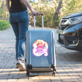 LIve rire amour Sticker (Valise Insitu)