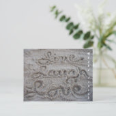 Live, Rire, Love Carte Postale (Debout devant)