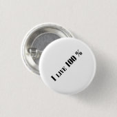 Live Ronde Button 3,2 Cm (Voorkant /achterkant)