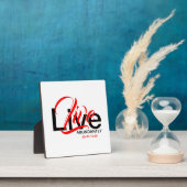 Live Scripture John 10:10 Christelijk Fotoplaat (Insitu)