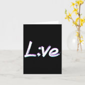 Live Semicolon Suicide Prevention Awareness Kaart (Gele Bloem)