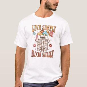 Live Simply, Bloom Willy T-shirt