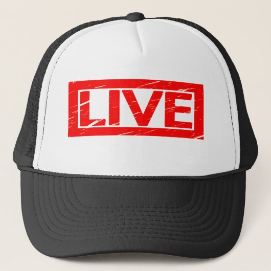 Live Stempel Trucker Pet (Voorkant)