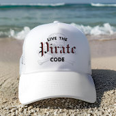 Live the Pirate Code Trucker Pet