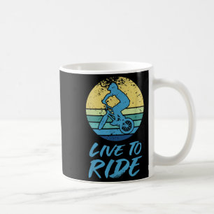 Live to Ride BMX Fietsen Motorcross Racing Quot Koffiemok