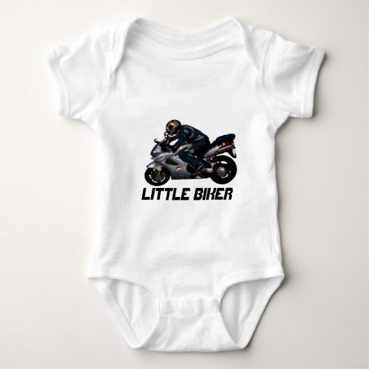 Live to ride motorbiker romper (Voorkant)