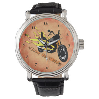Live to Ride - Motorhorloge Horloge