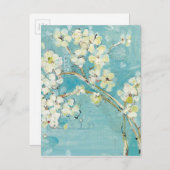 Live Turquoise Briefkaart (Voorkant / Achterkant)