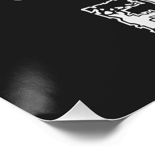 Live Uw aangepaste droomkleuren, poster Perfect Poster (Hoek)