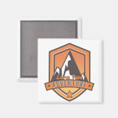 Live voor avontuur magneet (Voorkant / Achterkant)