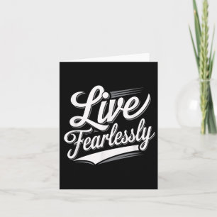 Live Vrouwen Onverschrokken Inspirerend Mannen Kin Kaart