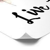 Live Wild Live Live Poster (Hoek)