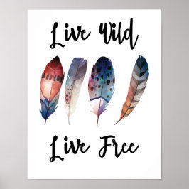 Live Wild Live Live Poster