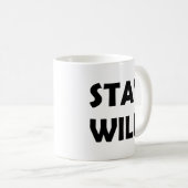 Live Wild | vrijgevochten avontuur Koffiemok (Voorkant rechts)