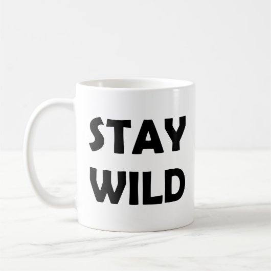 Live Wild | vrijgevochten avontuur Koffiemok (Links)