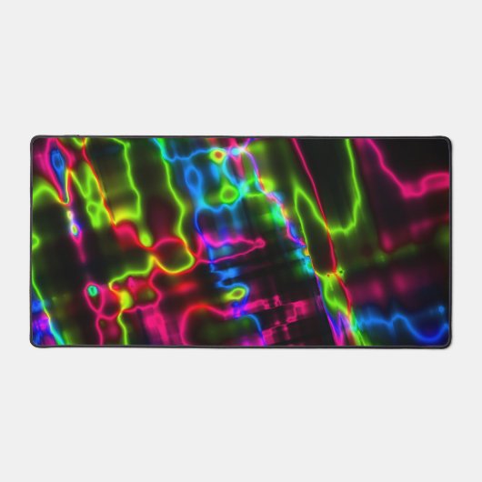 Live Wire Neon Desk Mat (Voorkant)