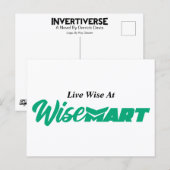 "Live WiseMart" - Carte postale (Devant / Derrière)