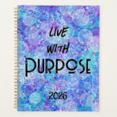 Live with Purpose Colorful and Bright Planner (Devant)