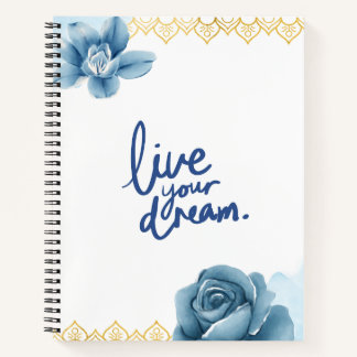 Live your dream  notitieboek