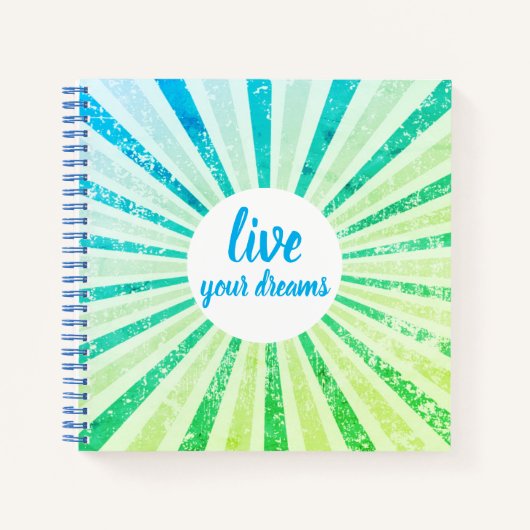 Live Your Dreams Journal Carnets (Devant)