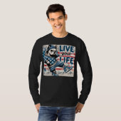 live your life t-shirt (Voorkant volledig)