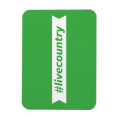 #LiveCountry Magneet (Verticaal)