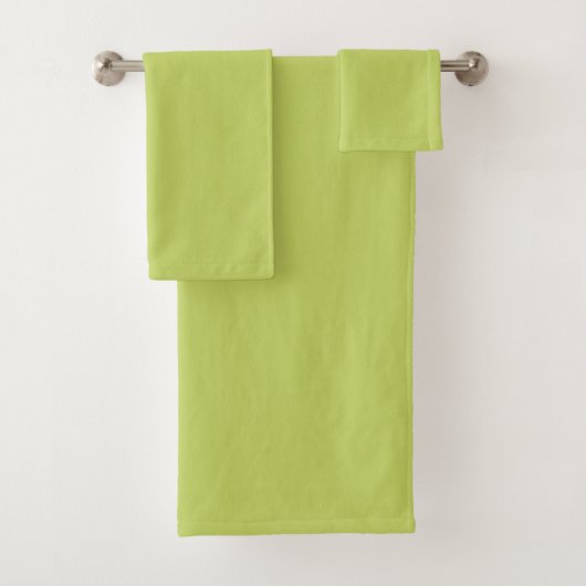 Lively Lime Green Bad Handdoek (Insitu)