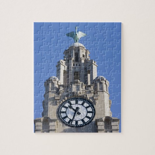 Liver Building, Cunard Building, Liverpool Legpuzzel (Verticaal)