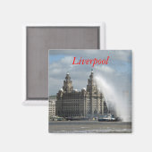 Liver Building - Fridge Magnet Magneet (Voorkant / Achterkant)