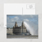 Liver Building Liverpool - Carte postale (Devant / Derrière)