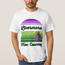 Livermore Wine Country Paarse Groene Strepen Druiv