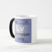 Livermorium Individueel element - Periodieke Tabel Magische Mok (Voorkant links)