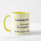 Livermush ! Il est ce qui est pour la tasse de (Gauche)