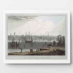 Liverpool, aan de andere kant van de riv fotoplaat