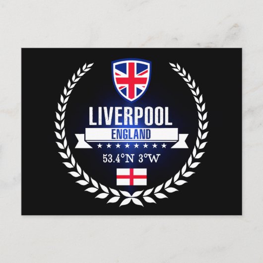 Liverpool Briefkaart (Voorkant)