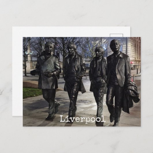 Liverpool Briefkaart (Voorkant / Achterkant)