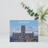 Liverpool-Briefkaart Briefkaart (Staand voorkant)