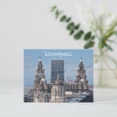 Liverpool-Briefkaart Briefkaart (Staand voorkant)