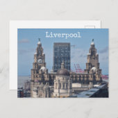 Liverpool-Briefkaart Briefkaart (Voorkant / Achterkant)