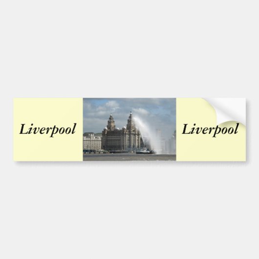 Liverpool Bumpersticker (Voorkant)