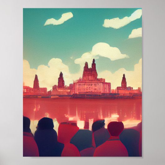 Liverpool Comics Style Poster (Voorkant)