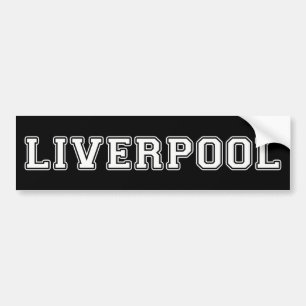 Liverpool England Bumpersticker