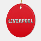 Liverpool England Keramisch Ornament (Links)