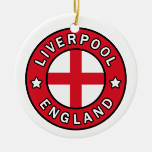 Liverpool England Keramisch Ornament
