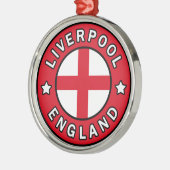 Liverpool England Metalen Ornament (Links)