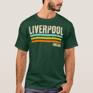 Liverpool England Retro T-shirt