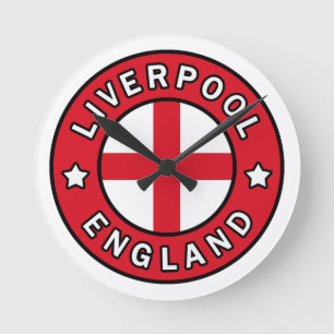 Liverpool England Ronde Klok